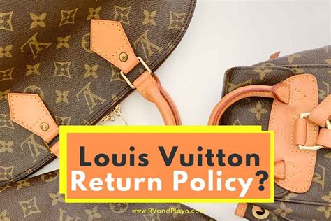 louis vuitton refund time|louis vuitton exchange policy.